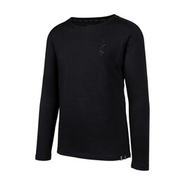 IXS літній трикотаж з довгим рукавом - FLOW MERINO LS - чорний