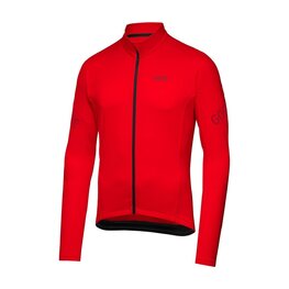 GORE зимова футболка з довгим рукавом - C3 THERMO - червоний