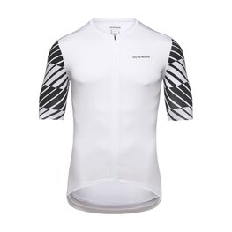GORE джерсі з коротким рукавом - SWIFTRIDE OPTICAL - білі/чорний