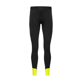 GORE довгі штани без підтяжків - CONCURVE - чорний/жовтий