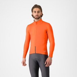 CASTELLI подовжена куртка - PERFETTO AIR - помаранчевий