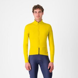CASTELLI подовжена куртка - PERFETTO AIR - жовтий