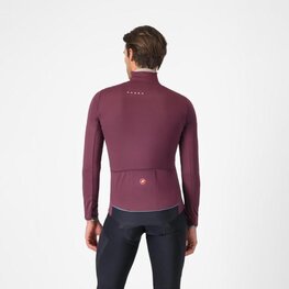 CASTELLI подовжена куртка - ALPHA 150 - бордо