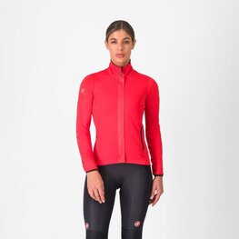 CASTELLI подовжена куртка - ALPHA 150 W - червоний