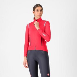 CASTELLI подовжена куртка - PERFETTO ROS 3 W - червоний