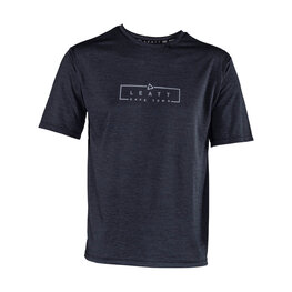 LEATT джерсі з коротким рукавом - MTB TRAIL 1.0 - чорний