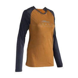 LEATT літній трикотаж з довгим рукавом - MTB ALL MOUNTAIN 3.0 W - коричневий