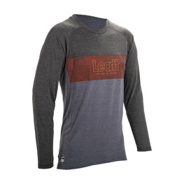 LEATT літній трикотаж з довгим рукавом - MTB GRAVITY 2.0 - чорний