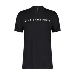SCOTT футболка з коротким рукавом - NO SHORTCUTS SS - чорний