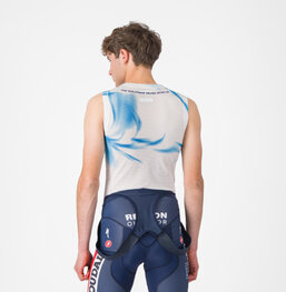 CASTELLI майка - PRO MESH QUICK STEP 2025 - білі/синій