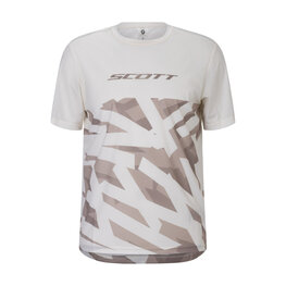 SCOTT футболка з коротким рукавом - VERTIC LT SS - білі