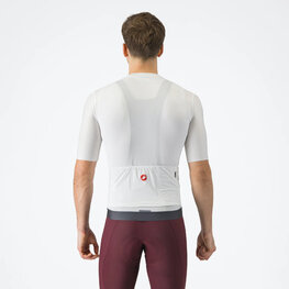 CASTELLI джерсі з коротким рукавом - ESPRESSO - білі