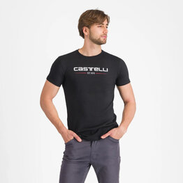 CASTELLI футболка з коротким рукавом - CASTELLI '76 - чорний