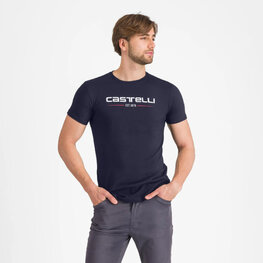 CASTELLI футболка з коротким рукавом - CASTELLI '76 - синій