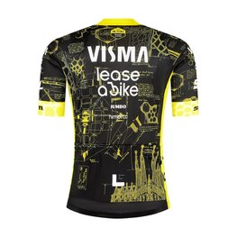 RAPIDGEAR джерсі з коротким рукавом - REPLICA VISMA TDF26 - чорний/жовтий