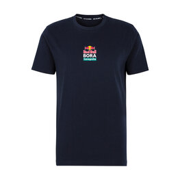 RED BULL футболка з коротким рукавом - RED BULL BORA HANSGROHE - синій
