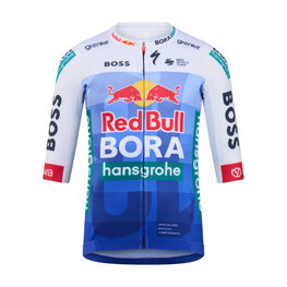 RED BULL джерсі з коротким рукавом - SPECIALIZED FRANCE TRAINING BORA - синій/білі