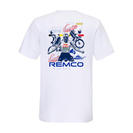 RED BULL футболка з коротким рукавом - REMCO - білі