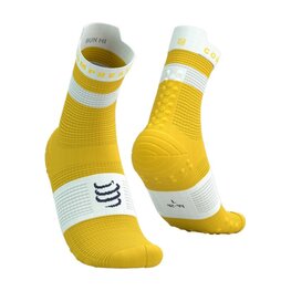 COMPRESSPORT класичні шкарпетки - PRO RACING SOCKS V4.0 RUN - жовтий