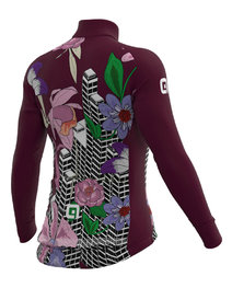 ALÉ зимова футболка з довгим рукавом - PR-R CITY LADY WNT - бордо