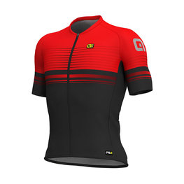 ALÉ джерсі з коротким рукавом - SLIDE - червоний/чорний