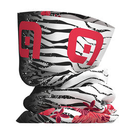 ALÉ краватка - SAVANA - рожевий/білі