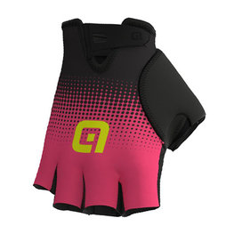 ALÉ рукавички без пальців - DOTS  - рожевий/чорний