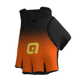 ALÉ рукавички без пальців - DOTS  - чорний/помаранчевий