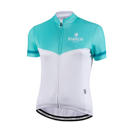 BIANCHI MILANO джерсі з коротким рукавом - GINOSA LADY - синій/білі
