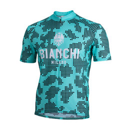 BIANCHI MILANO джерсі з коротким рукавом - PRIOLO MTB - синій