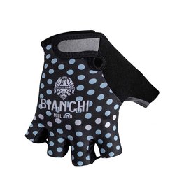 BIANCHI MILANO рукавички без пальців - ENAS - світло-блакитний/чорний