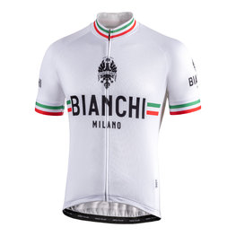 BIANCHI MILANO джерсі з коротким рукавом - ISALLE - білі