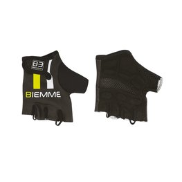 рукавички без пальців - STRAPS - чорний/білі/жовтий