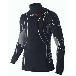 BIOTEX футболка з довгим рукавом - TURTLENECK - чорний