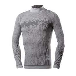BIOTEX футболка з довгим рукавом - 3D TURTLENECK - сірий