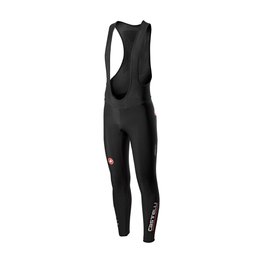 CASTELLI довгі штани з підтяжками - MENO 2 WINTER - чорний