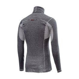 CASTELLI футболка з довгим рукавом - FLANDERS WARM NECK - сірий
