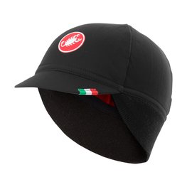 CASTELLI шапка - DIFESA THERMAL - чорний/червоний
