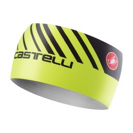 CASTELLI пов"язка на голову - ARRIVO 3 THERMO - жовтий/чорний
