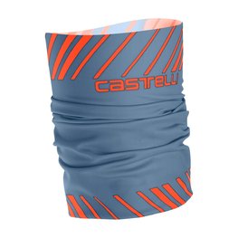 CASTELLI краватка - ARRIVO 3 THERMO - помаранчевий/синій