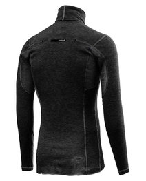 CASTELLI футболка з довгим рукавом - FLANDERS WARM NECK - чорний