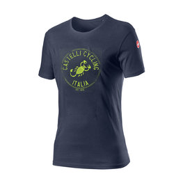 CASTELLI футболка з коротким рукавом - ARMANDO - синій