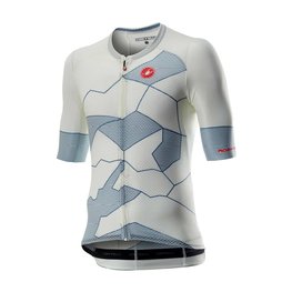 CASTELLI джерсі з коротким рукавом - CLIMBER'S 3.0 - світло-блакитний/бежевий