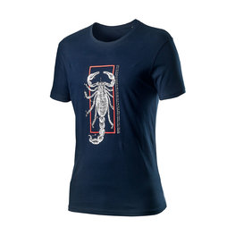 CASTELLI футболка з коротким рукавом - LOGO - синій