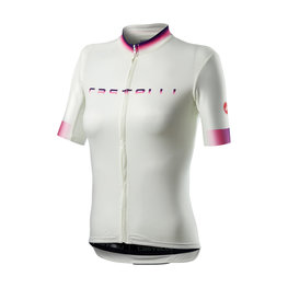 CASTELLI джерсі з коротким рукавом - GRADIENT LADY - ivory