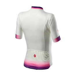 CASTELLI джерсі з коротким рукавом - GRADIENT LADY - ivory