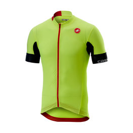 CASTELLI джерсі з коротким рукавом - AERO RACE 4.1 SOLID - жовтий