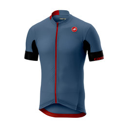 CASTELLI джерсі з коротким рукавом - AERO RACE 4.1 SOLID - синій