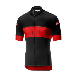 CASTELLI джерсі з коротким рукавом - PROLOGO VI - червоний/чорний