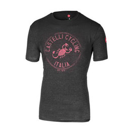 CASTELLI футболка з коротким рукавом - ARMANDO - рожевий/сірий